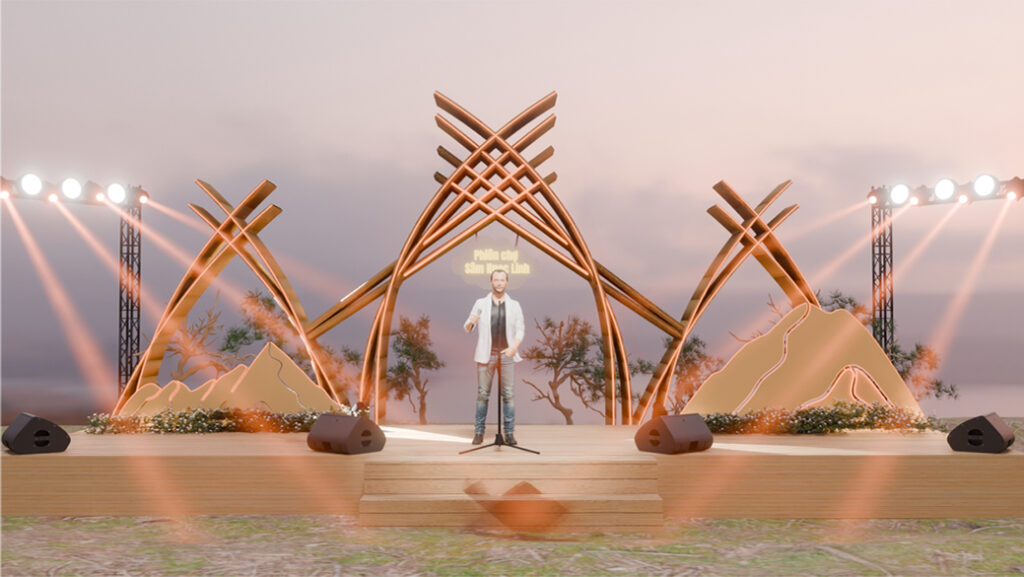 Sân khấu 3D trực diện